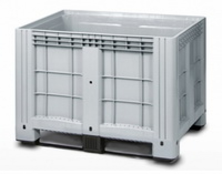 Цельнолитой пластиковый контейнер iBox 1200х800 (на полозьях) Листовка  высокое качество товара